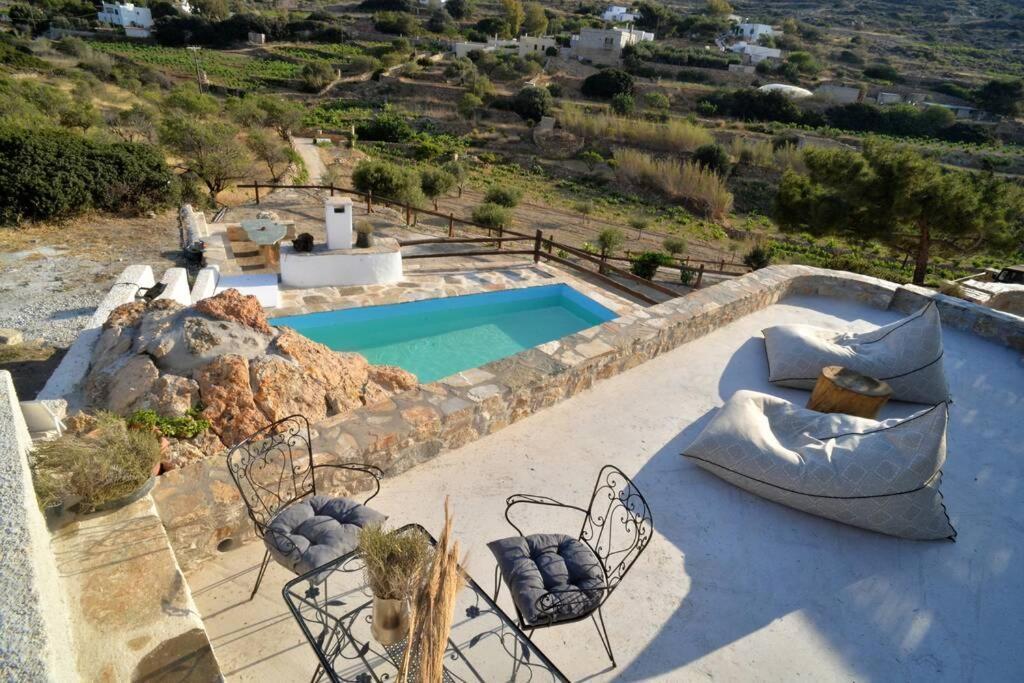 George Farmhouse Chrousa Bagian luar foto